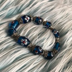 Glass Beaded Bracelet